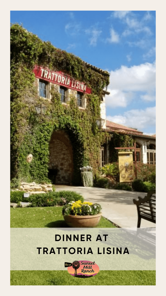 Trattoria-Lisina - Inn at Sunset Mill Ranch image of trattoria lisina entrance